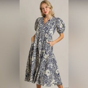 Umgee Midi Dress Size S